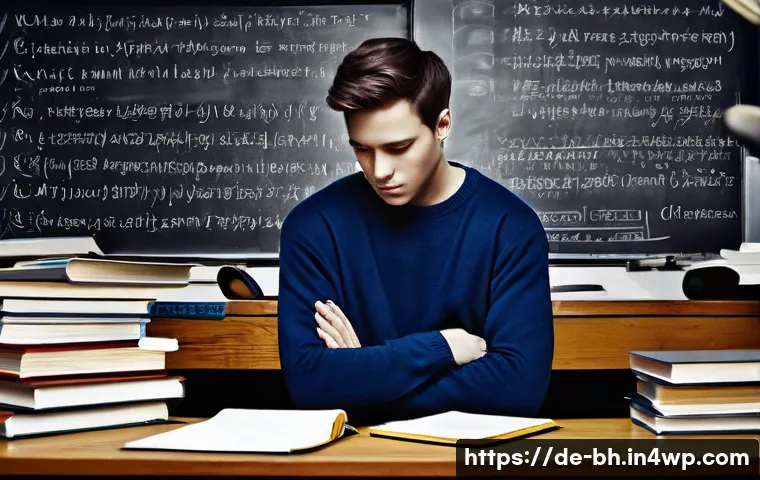 이론 실무 격차 해소를 위한 성과 기반 교육 - **Prompt 1: The Weight of Unapplied Knowledge**
Generate an image depicting a young adult, appro...
